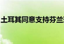 土耳其同意支持芬兰瑞典加入北约外交部回应