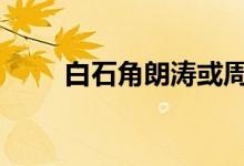  白石角朗涛或周内开价 主攻家庭客 