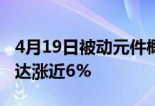 4月19日被动元件概念分析：开盘报涨厦门信达涨近6%