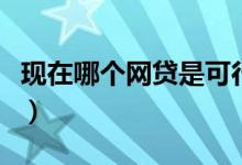 现在哪个网贷是可行的（现在哪个网贷好下款）
