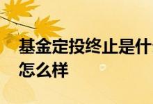 基金定投终止是什么意思 基金定投终止了会怎么样