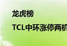 龙虎榜|TCL中环涨停两机构合计买入7.79亿元