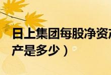 日上集团每股净资产（日上集团002593净资产是多少）