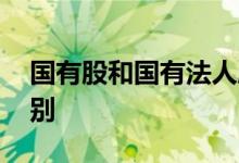 国有股和国有法人股 国有股和国有法人股区别 