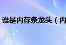 谁是内存条龙头（内存条价格行情走势分析）