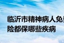 临沂市精神病人免费治疗政策 临沂保69元保险都保哪些疾病