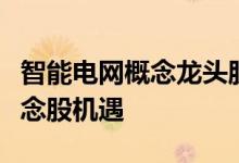 智能电网概念龙头股票有哪些把握智能电网概念股机遇