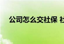 公司怎么交社保 社保办理需要哪些材料 