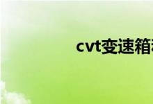 cvt变速箱和at哪个耐用? 