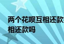 两个花呗互相还款技巧 两个人的花呗可以互相还款吗