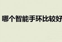哪个智能手环比较好（值得推荐的十个品牌）
