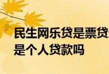 民生网乐贷是票贷还是税贷 民生纳税网乐贷是个人贷款吗