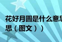 花好月圆是什么意思视频（花好月圆是什么意思（图文））