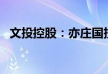 文投控股：亦庄国投拟减持不超过2%股份