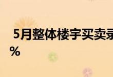  5月整体楼宇买卖录6,700宗 连升2个月共7.9% 