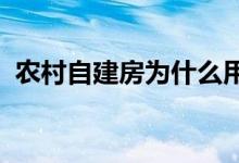  农村自建房为什么用石头？想知道就来看看 