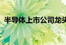 半导体上市公司龙头半导体上市公司有哪些