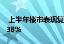  上半年楼市表现复勇 居屋二手登记低位急弹38% 
