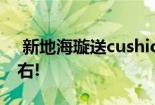  新地海璇送cushion 喻意美丽海景靓盘伴左右! 