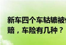 新车四个车轱辘被偷&#32;保险公司拒赔，车险有几种？