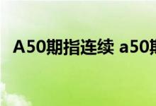 A50期指连续 a50期指连续cn0y怎么开户 