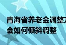 青海省养老金调整方案时间2022 今年养老金会如何倾斜调整 
