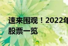 速来围观！2022年海南旅游岛概念上市公司股票一览