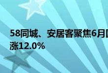 58同城、安居客聚焦6月国民安居指数：购房者信心指数环涨12.0%