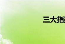 三大指数集体低开