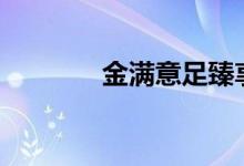 金满意足臻享版具体保哪些?