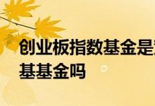 创业板指数基金是宽基吗 创业板基金属于宽基基金吗