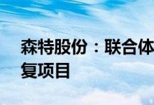 森特股份：联合体中标4.19亿元污染土壤修复项目
