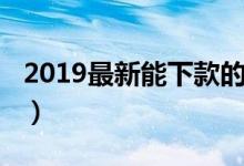 2019最新能下款的网贷（2019能下款的网贷）