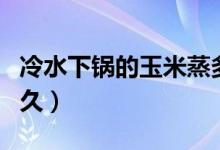 冷水下锅的玉米蒸多久（冷水下锅的玉米煮多久）