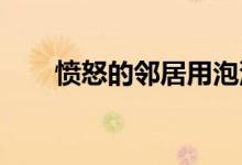 愤怒的邻居用泡沫惩罚福特野马车主 