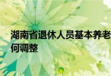 湖南省退休人员基本养老金上调方案2021 今年养老金将如何调整 