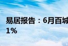 易居报告：6月百城土地成交金额环比增长141%