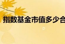 指数基金市值多少合适 买指数基金看市值吗