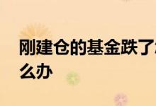 刚建仓的基金跌了怎么办 基金建仓后跌了怎么办