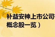 补益安神上市公司有哪些（2022年补益安神概念股一览）
