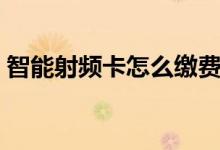 智能射频卡怎么缴费（智能射频卡怎么使用）