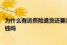 为什么有运费险退货还要出钱 买了运费险退货还需要自己出钱吗