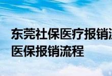 东莞社保医疗报销流程 2022年东莞城乡居民医保报销流程 