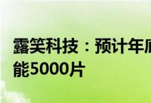 露笑科技：预计年底可实现碳化硅衬底片月产能5000片