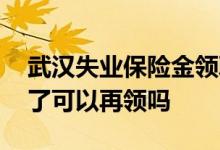 武汉失业保险金领取标准及条件是什么 领过了可以再领吗 