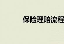保险理赔流程（保险理赔流程）