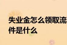 失业金怎么领取流程是什么 领取失业金的条件是什么 