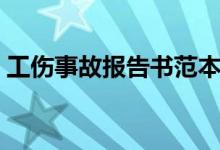 工伤事故报告书范本文库（工伤事故报告书）