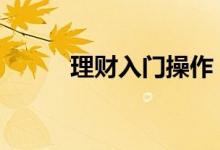 理财入门操作 怎么优化理财结构