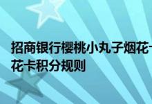 招商银行樱桃小丸子烟花卡费用说明 招商银行樱桃小丸子烟花卡积分规则